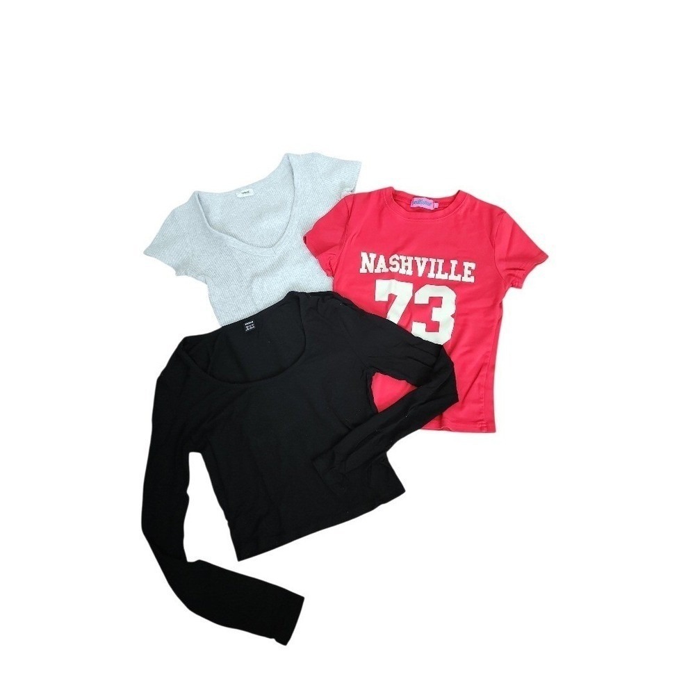 Cotton On Shein Mixed Tops Bundle Women Small Multicolor Casual Trendy Basics